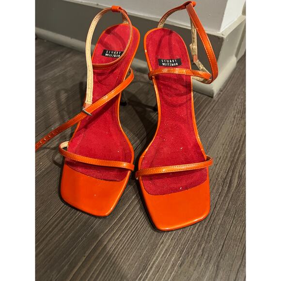 Vintage 90’s Stuart Weitzman Strappy Heels - Picture 1 of 4